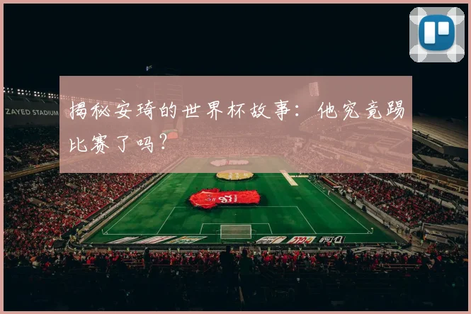 揭秘安琦的世界杯故事：他究竟踢比赛了吗？