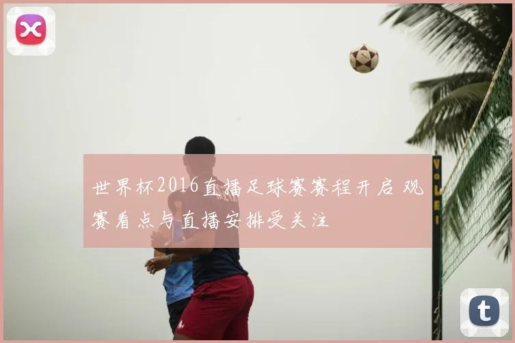 世界杯2016直播足球赛赛程开启 观赛看点与直播安排受关注