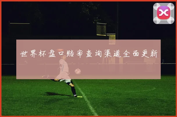 世界杯盘口赔率查询渠道全面更新