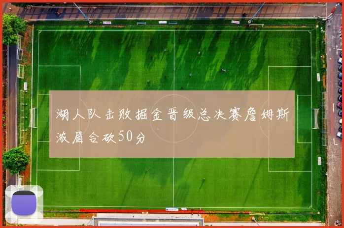 湖人队击败掘金晋级总决赛詹姆斯浓眉合砍50分